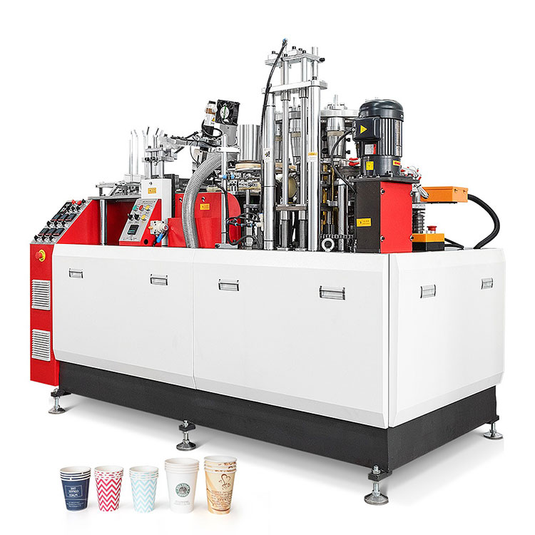 What types of paper cups can be produced with an automatic intelligent paper cup machine?